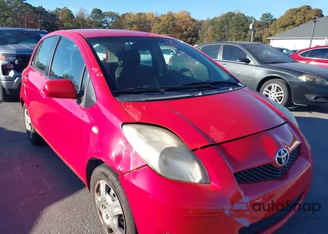 2010 Toyota Yaris from USA, damaged, VIN JTDKT4K39A5293884